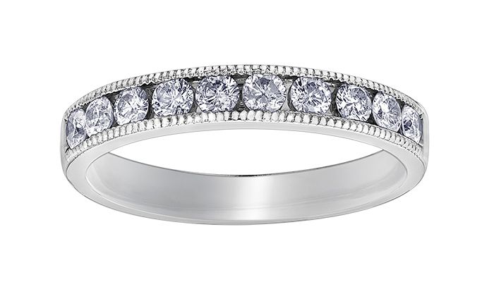 Maple Leaf Diamonds Anniversary Collection R50J64WG/15-10 Ladies Fashion Ring