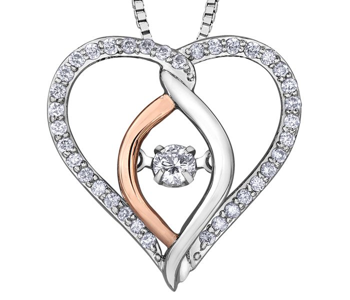 Maple Leaf Diamonds Northern Dancer PP3825WR/25C-10 Ladies Pendant