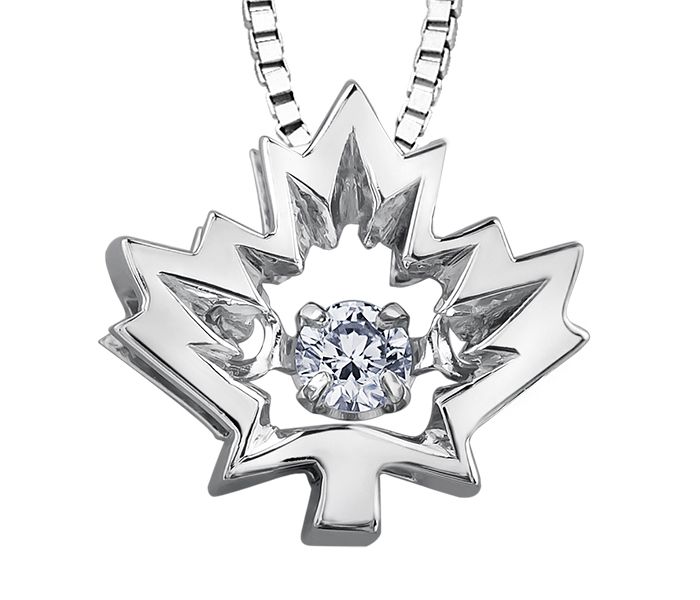 Maple Leaf Diamonds Northern Dancer PP3156W/04C-10 Ladies Pendant