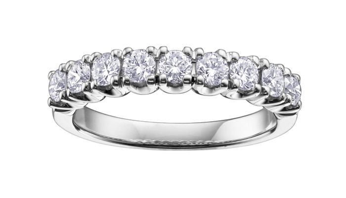 Maple Leaf Diamonds Timeless Beauty R50D91WG/20-18 Ladies Anniversary Ring