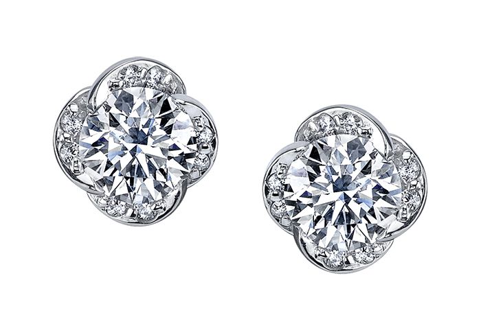 Maple Leaf Diamonds Wind’s Embrace EE3054W/35-18 Ladies Earrings