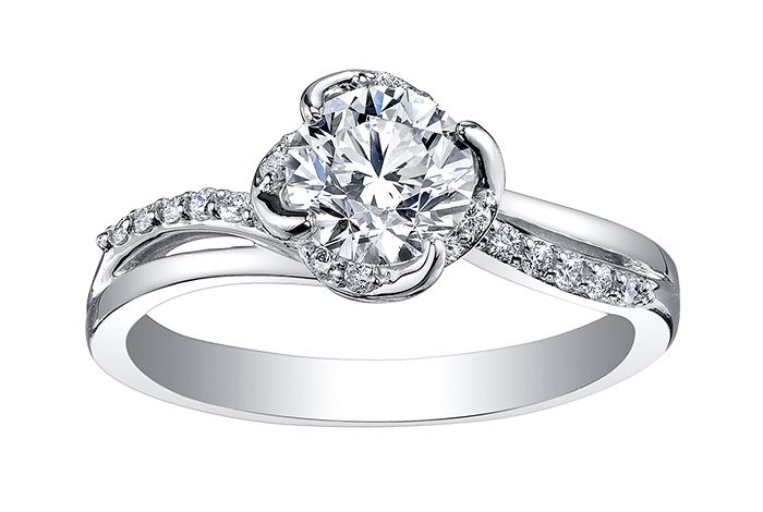 Maple Leaf Diamonds Wind’s Embrace R3703WG/85-18 Ladies Fashion Ring