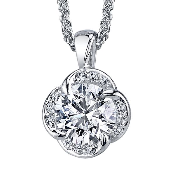 Maple Leaf Diamonds Timeless Beauty PP3054W/42C-18 Ladies Pendant