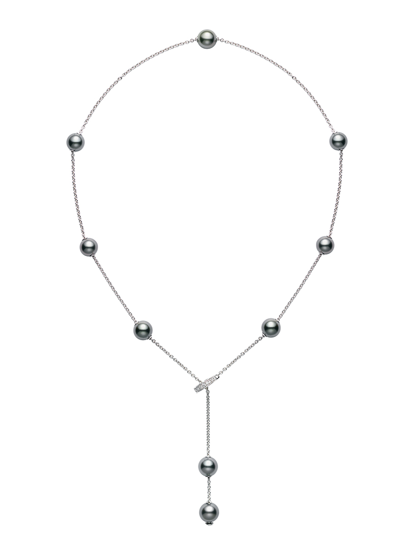 Mikimoto PIM PPL351BDW9 Necklace
