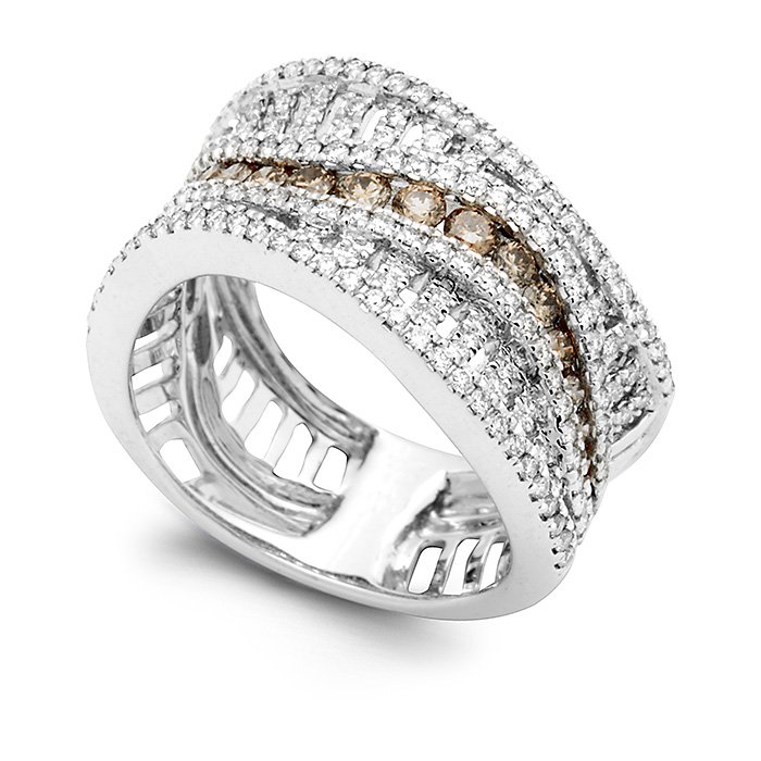 Monaco Collection Ring AN654-CH Women's Fashion Ring